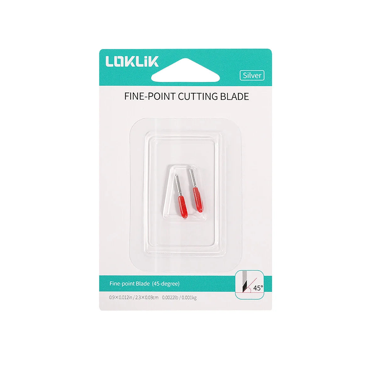LOKLiK Crafter Cutting Blade 45° 2 Pack