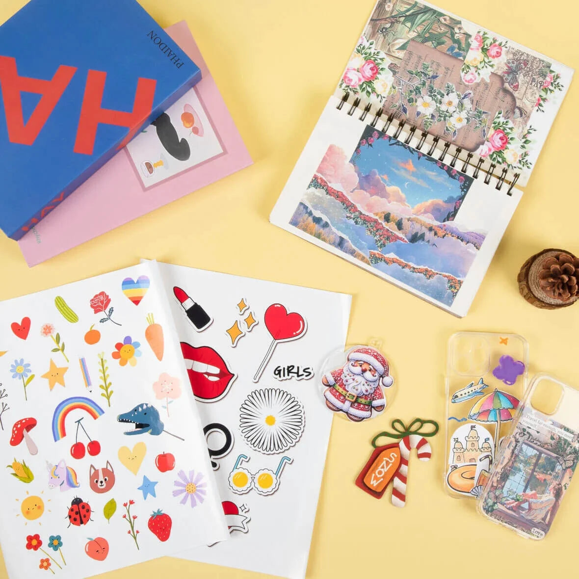 LOKLiK Matte Printable Vinyl Sticker Paper A4 - 20 Pack