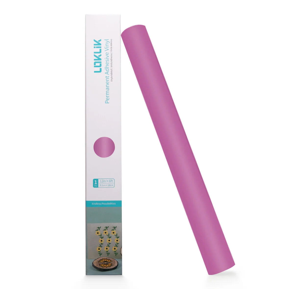 LOKLiK Permanent Adhesive Vinyl Matte Fuchsia