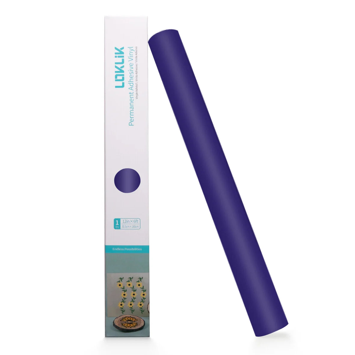 LOKLiK Permanent Adhesive Vinyl Matte Purple