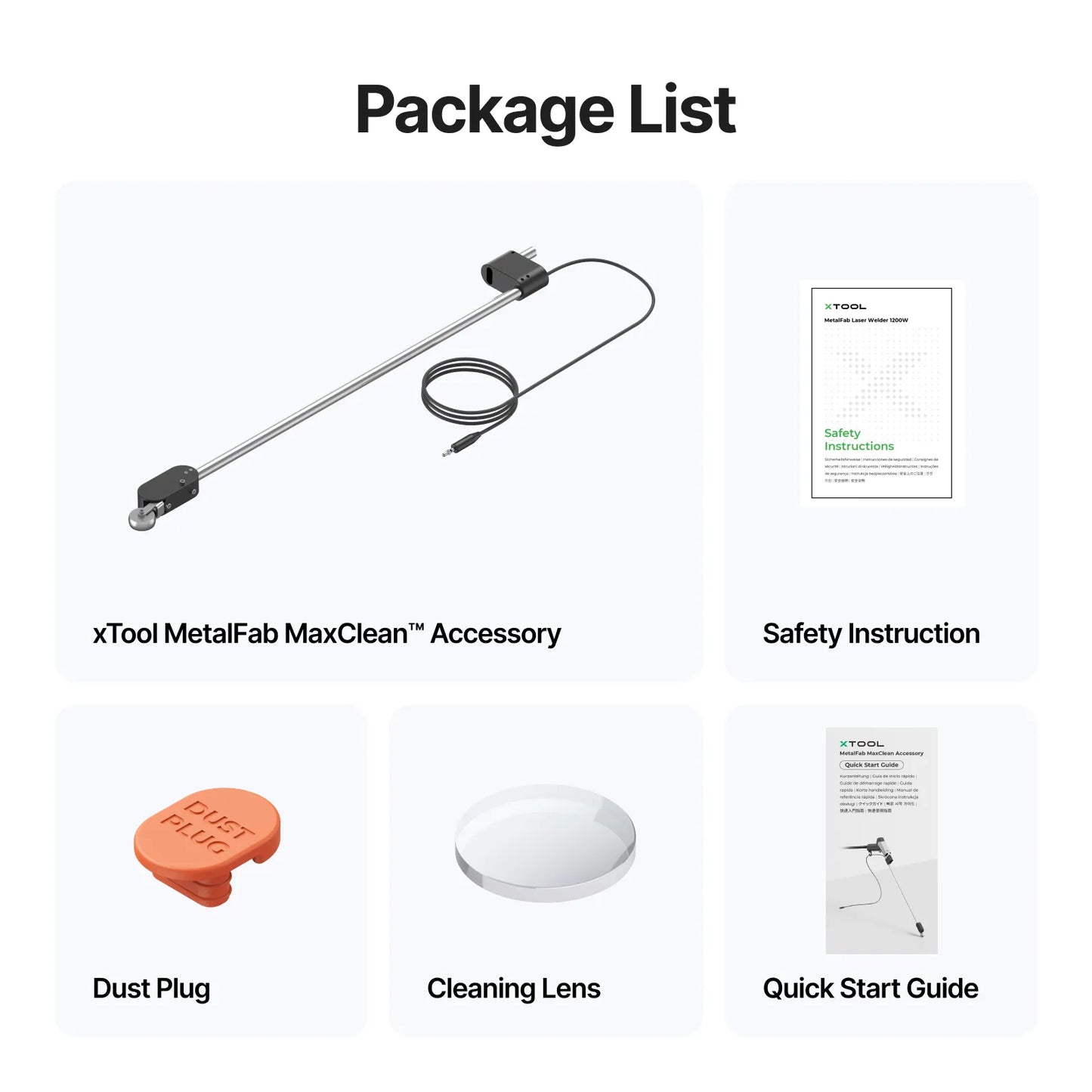 xTool MetalFab MaxClean™ 45mm Laser Cleaning Accessory