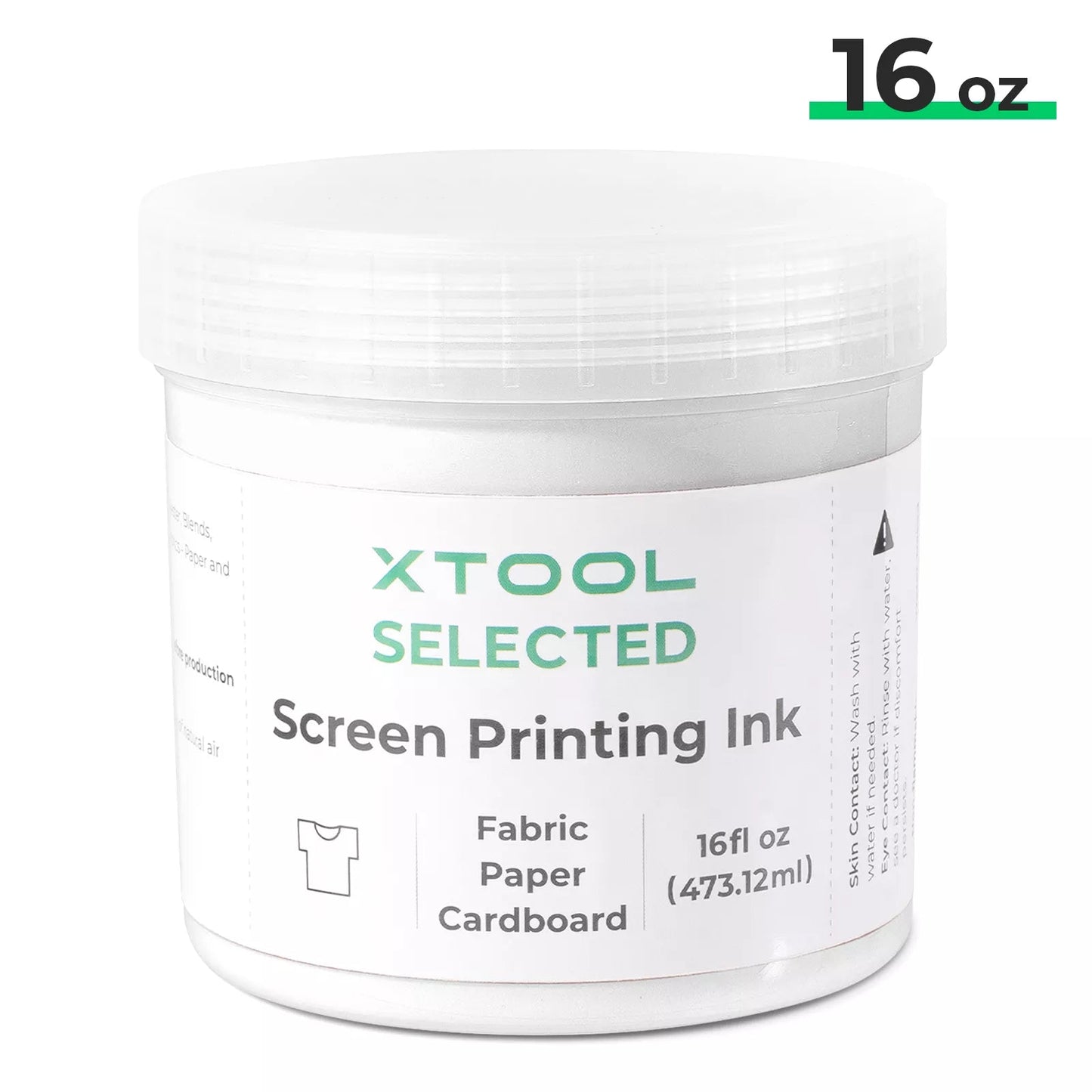 xTool White Screen Printing Ink 473.12ml