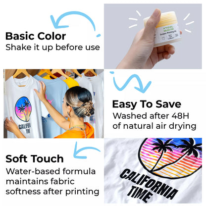 xTool Screen Printing Ink Set (6 Colors)