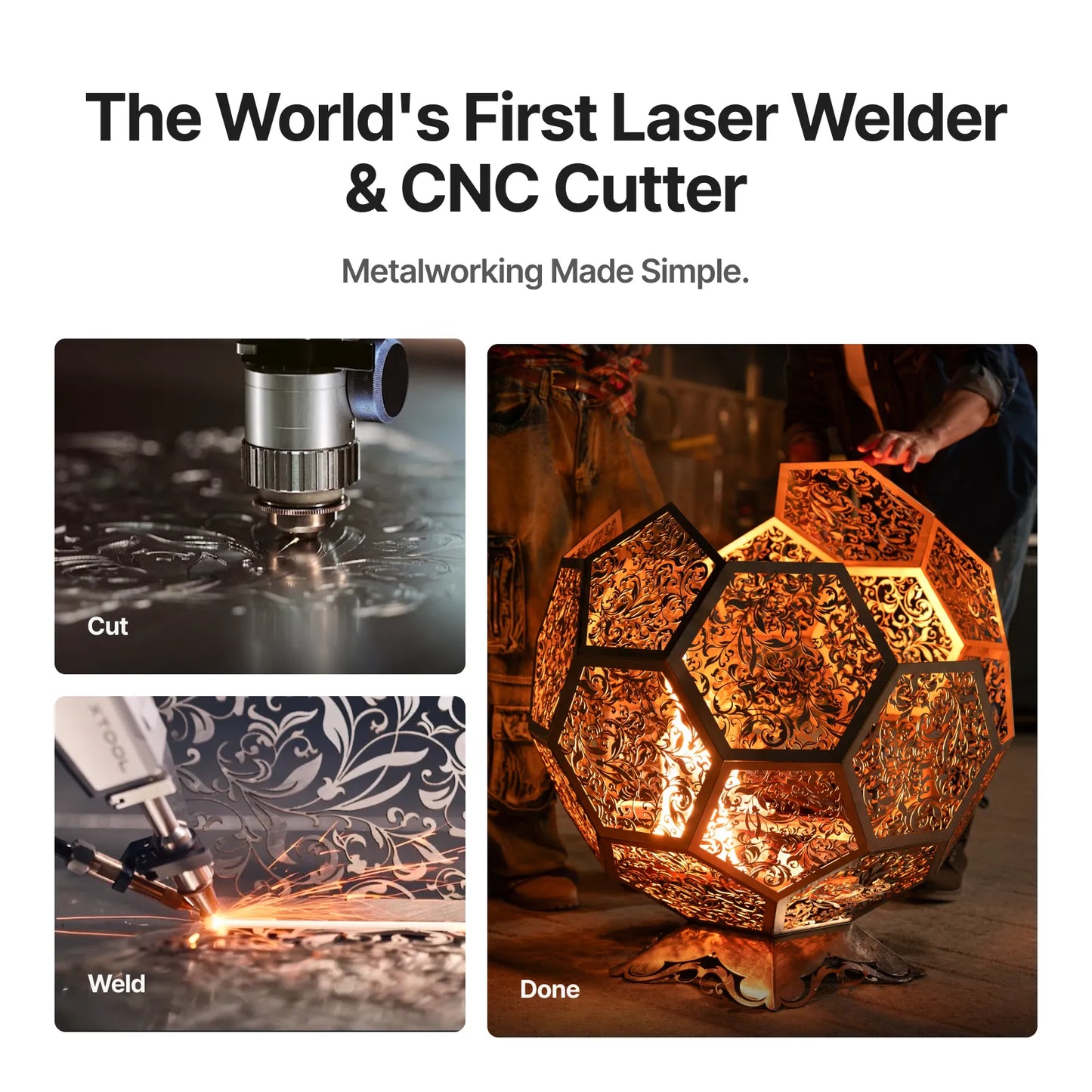 xTool MetalFab Laser Welder / CNC Cutter