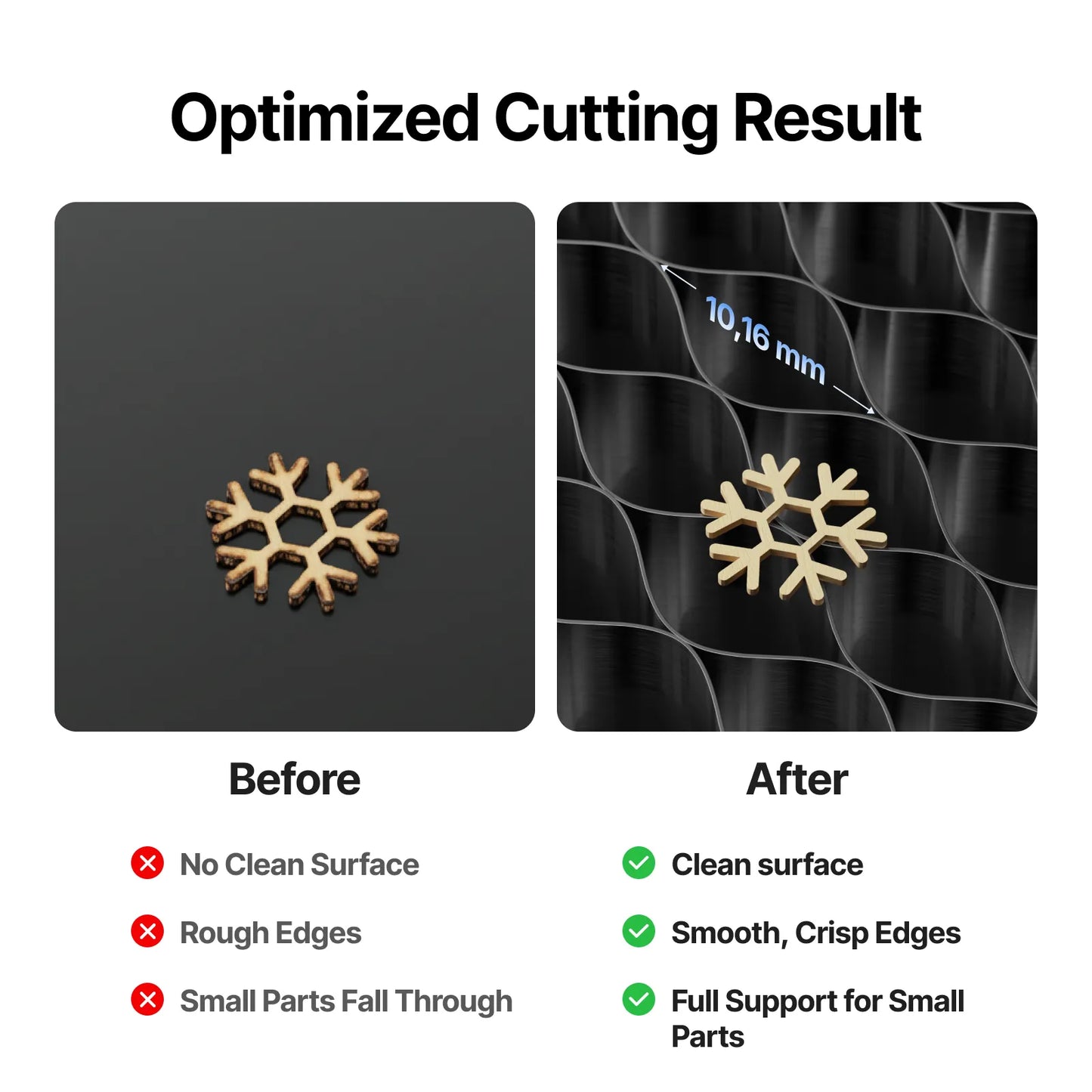 xTool Honeycomb Panel for P3 | Aluminum, Ultra-Lightweight, Rust-Free