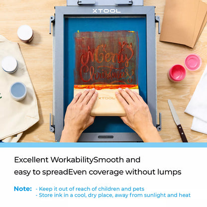 xTool White Screen Printing Ink 473.12ml