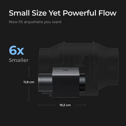 xTool SafetyPro™ IF2 2.0/ IF2 Hyper Flow Inline Duct Fan