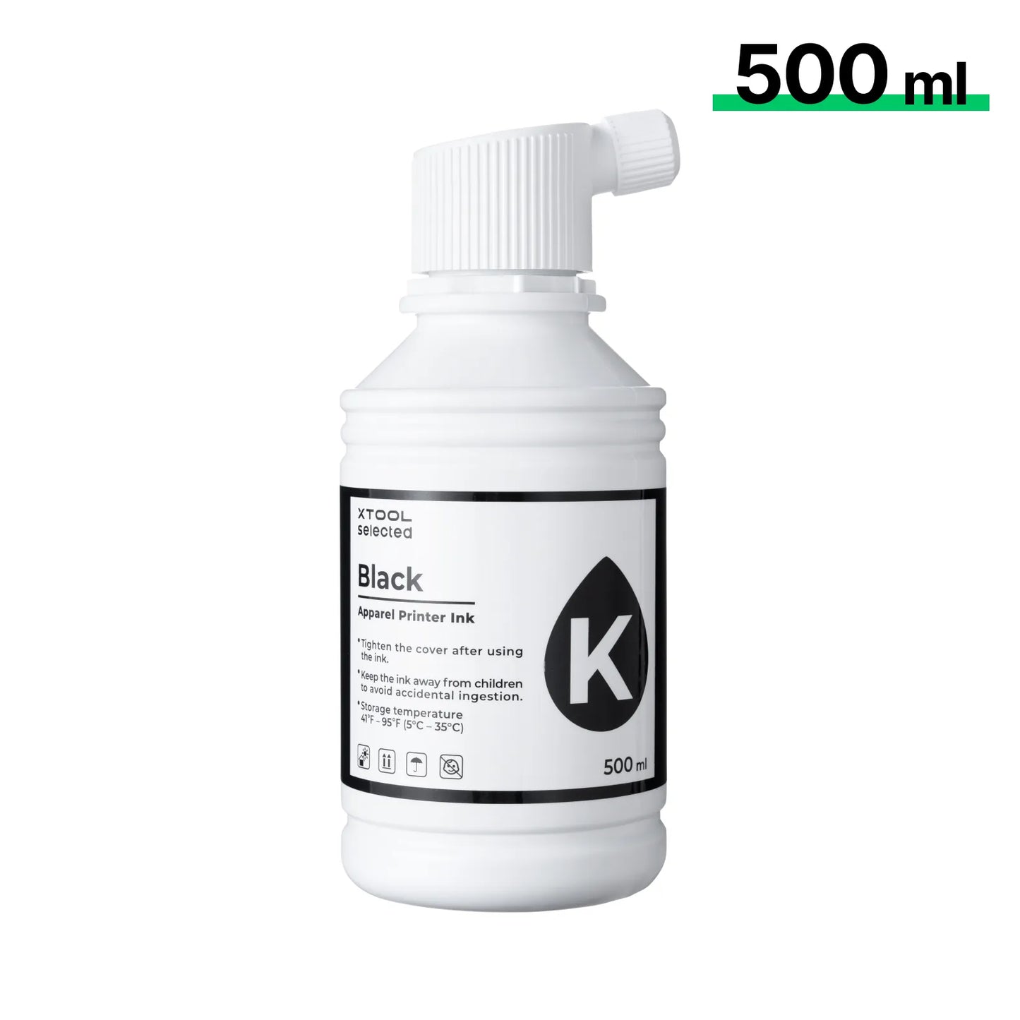 xTool Selected Apparel Printer Ink (500ml)
