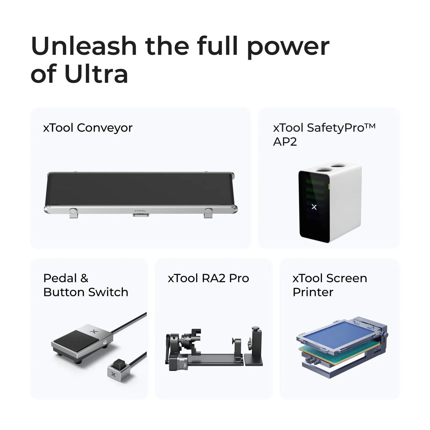 xTool F1 Ultra 20W Fiber & Diode Dual Laser Engraver