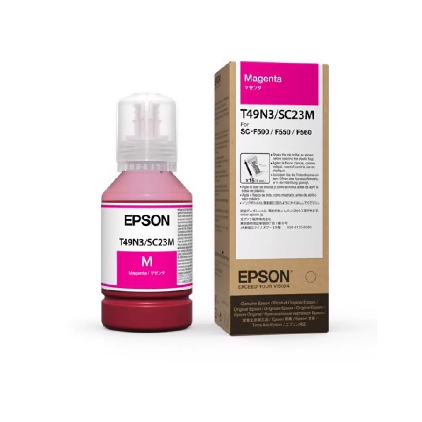 Epson Sublimation Ink SureColor SC-F500-F100 Magenta