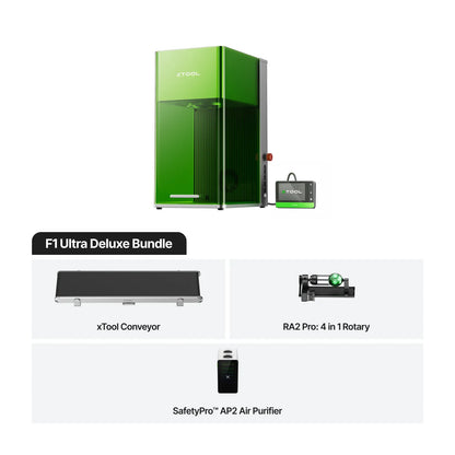 xTool F1 Ultra 20W Fiber & Diode Dual Laser Engraver