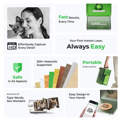 xTool F1 Portable and High Speed Laser Engraver