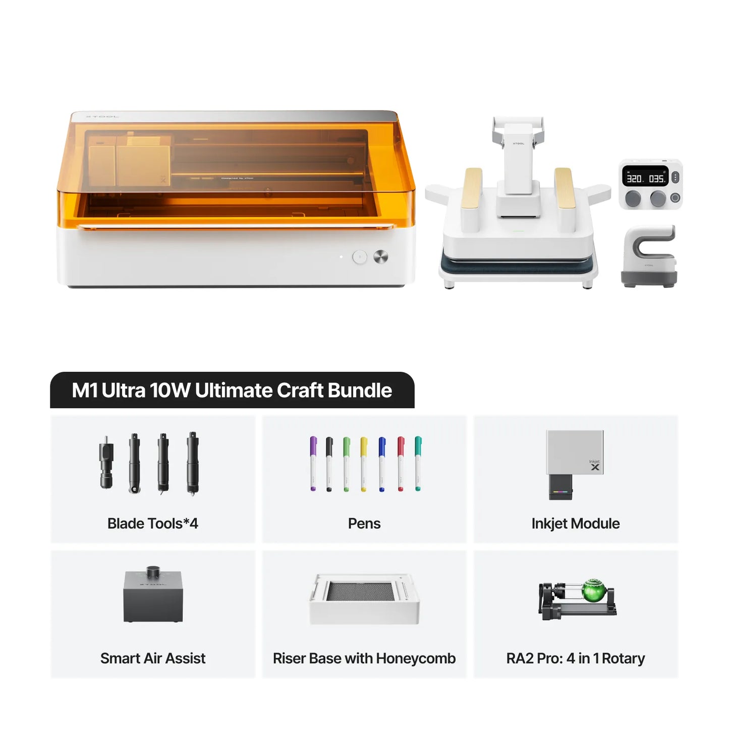 xTool M1 Ultra The World's First 4-in-1 Craft Machine