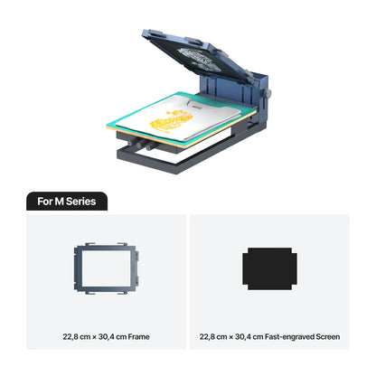 xTool Screen Printer: 1st Screen Printing Solution with Laser