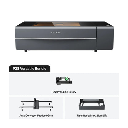 xTool P2S 55W Desktop CO2 Laser Cutter