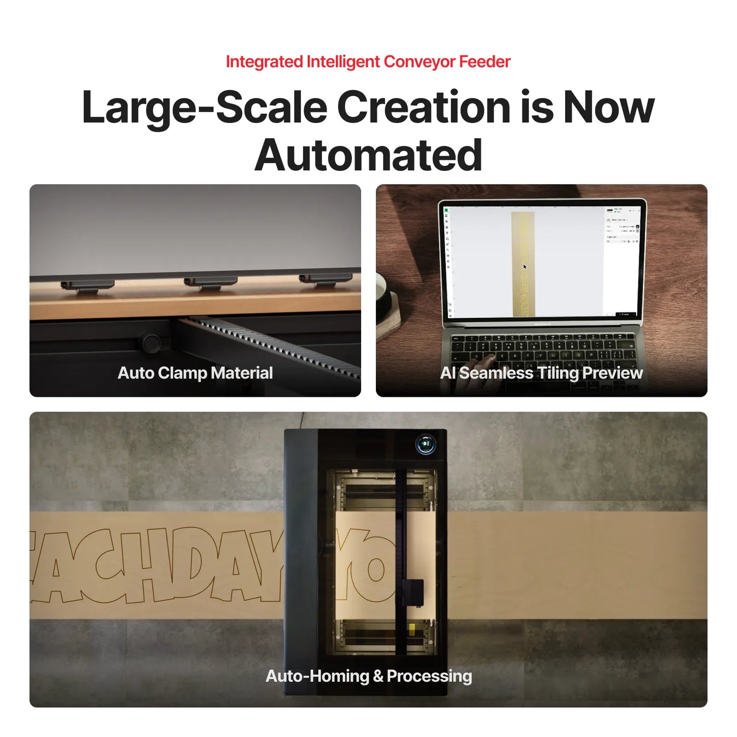 xTool P3 80W Flagship CO2 Laser Cutter with Intelligent Automation