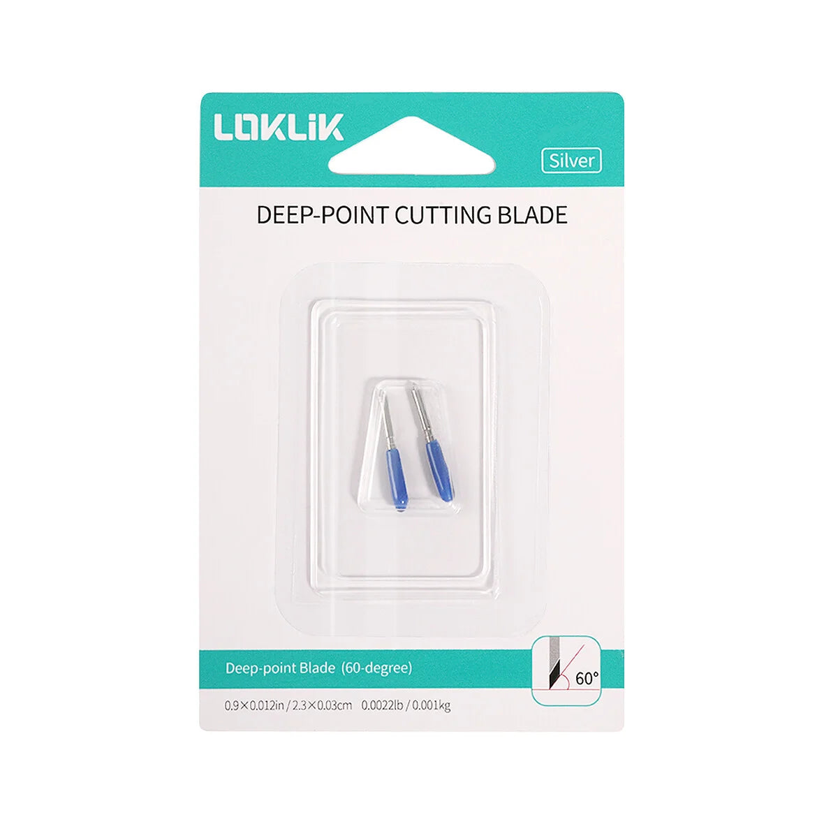 LOKLiK Crafter Cutting Blade 60° 2 Pack
