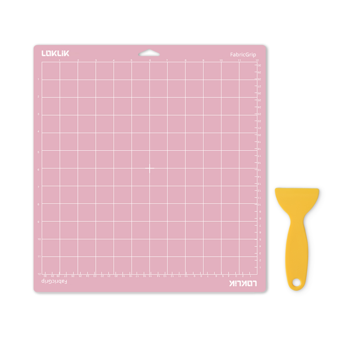 LOKLiK Cutting Mat 3 Pack - Pink Fabric Grip