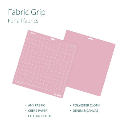 LOKLiK Cutting Mat 3 Pack - Pink Fabric Grip