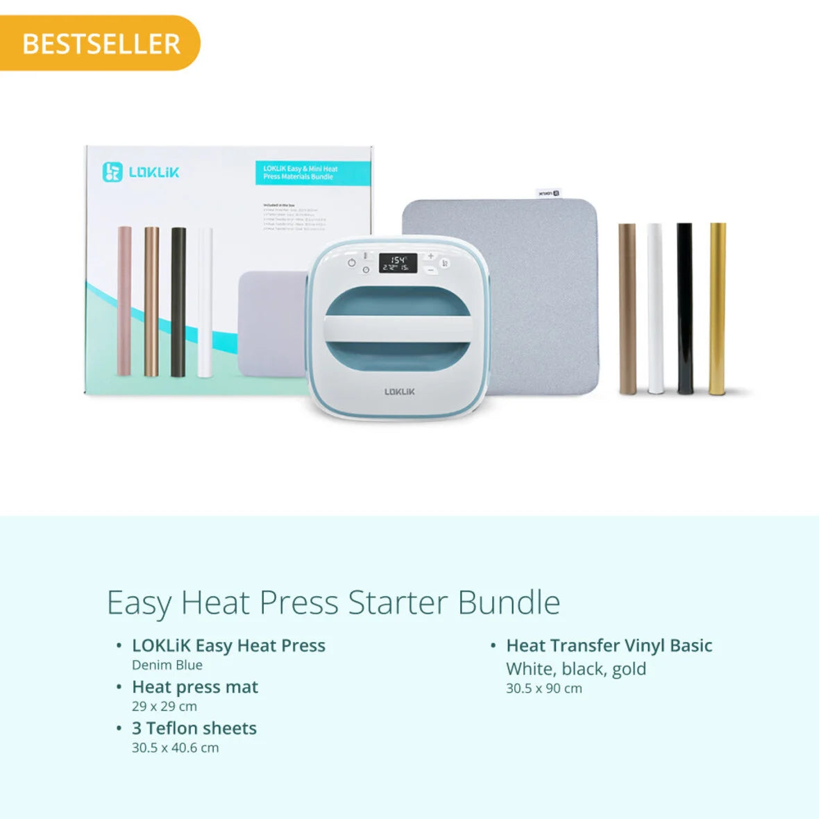 LOKLiK Easy Heat Press