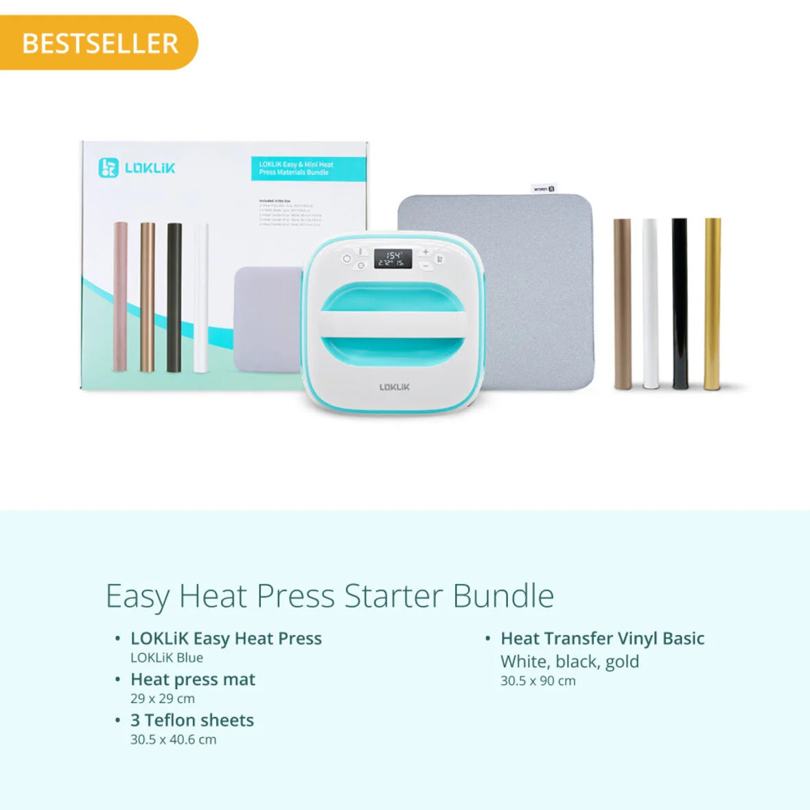 LOKLiK Easy Heat Press