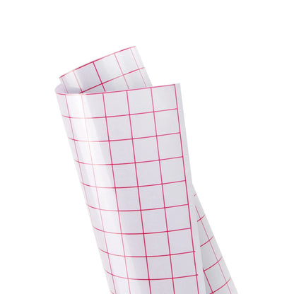 LOKLiK Grid Transfer Tape Roll - Red - 30 x 300 cm