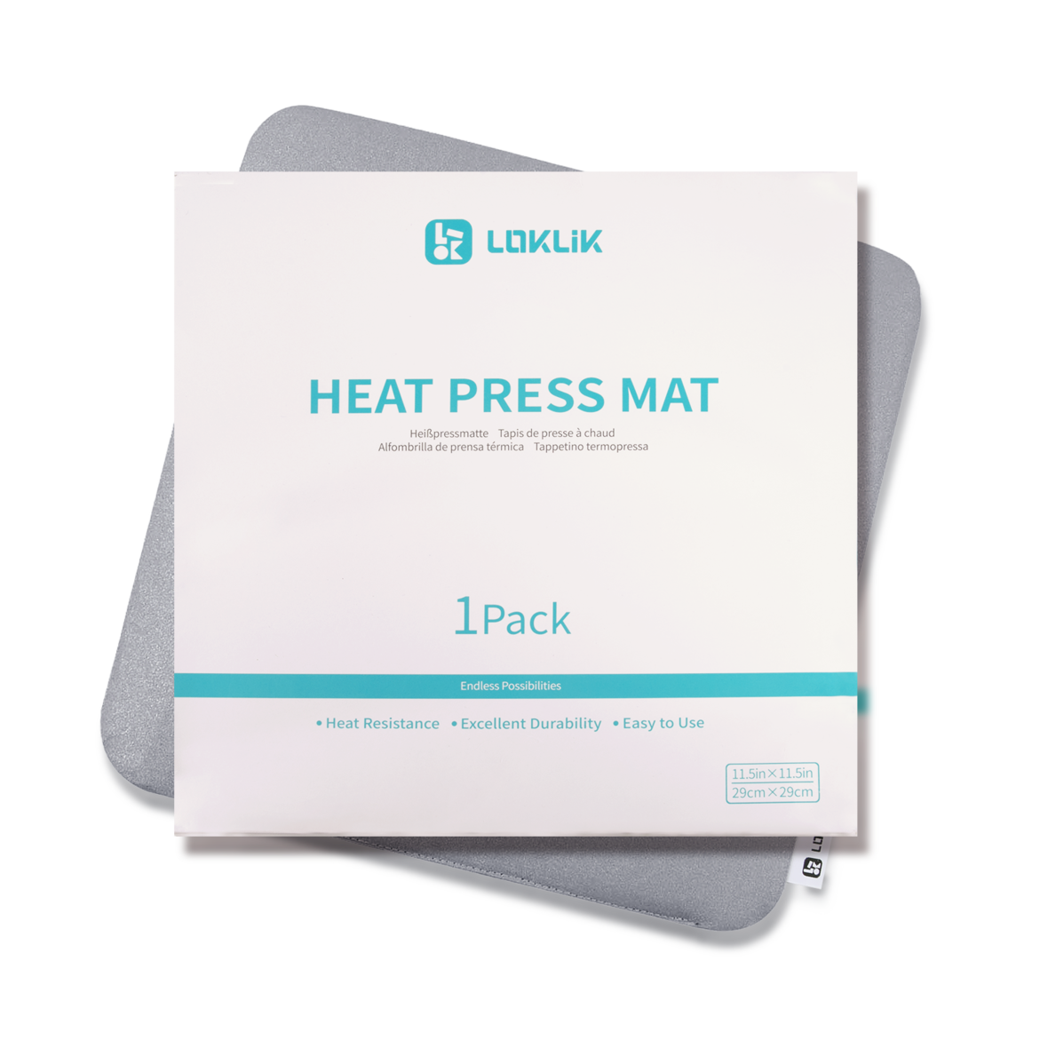 LOKLiK Heat Press Mat 29.21 x 29.21 cm