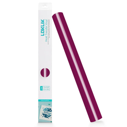 LOKLiK Heat Transfer Vinyl Basic Rose Red