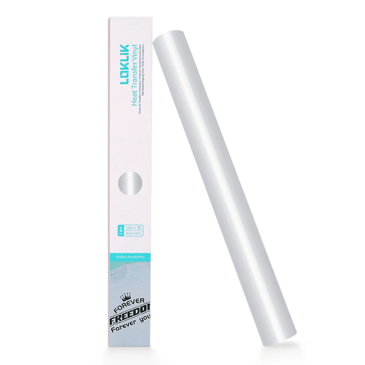 LOKLiK Heat Transfer Vinyl Basic Silver