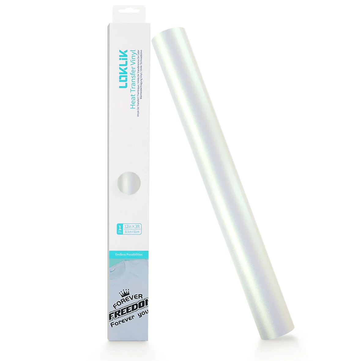 LOKLiK Heat Transfer Vinyl Chameleon White to Red