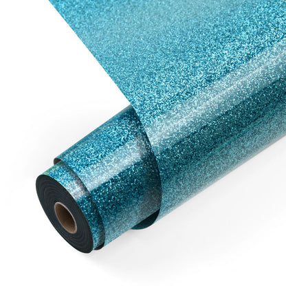LOKLiK Heat Transfer Vinyl Glitter Light Blue