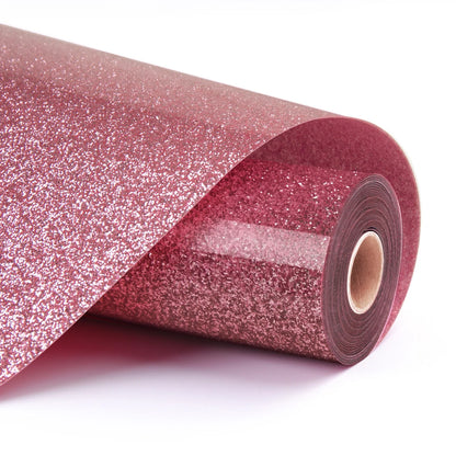 LOKLiK Heat Transfer Vinyl Glitter Pink
