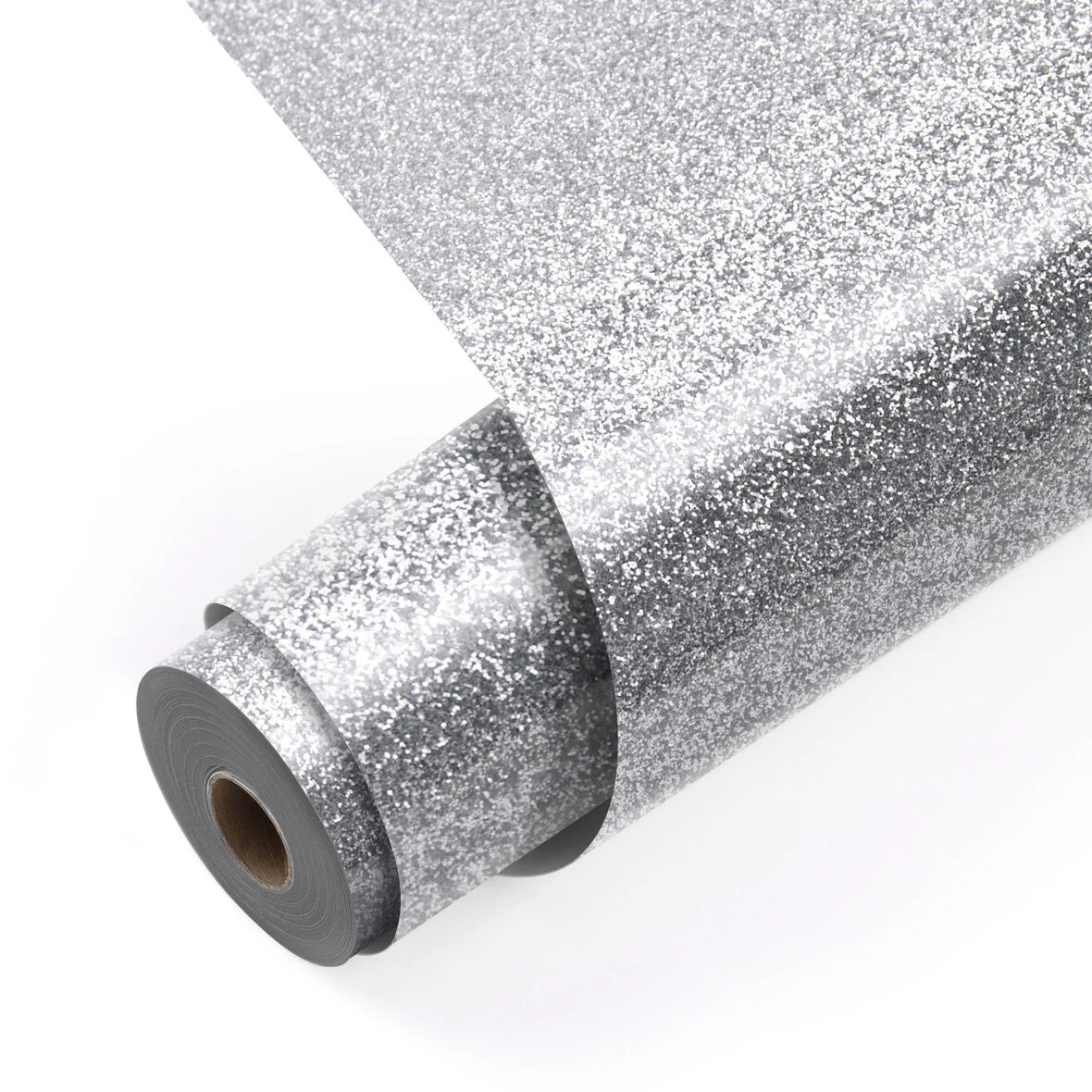 LOKLiK Heat Transfer Vinyl Glitter Silver