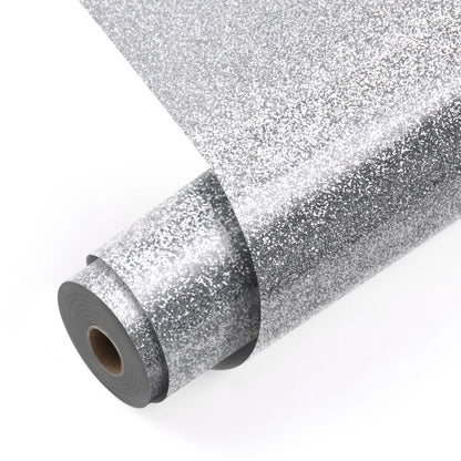 LOKLiK Heat Transfer Vinyl Glitter Silver