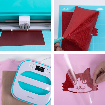 LOKLiK Heat Transfer Vinyl material bundle (A4)