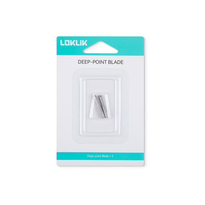 LOKLiK iCraft™ Deep-point Blade - 2 Pack