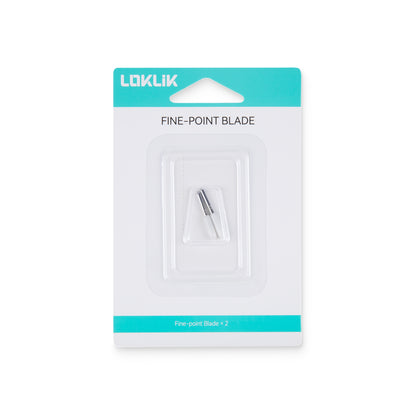 LOKLiK iCraft™ Fine-point Blade - 2 Pack