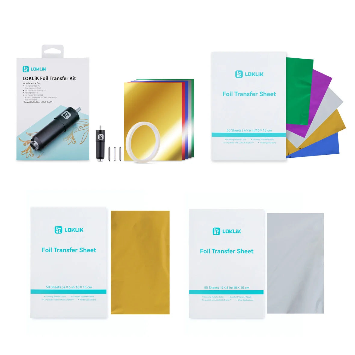 LOKLiK iCraft™ Foil Transfer Kit