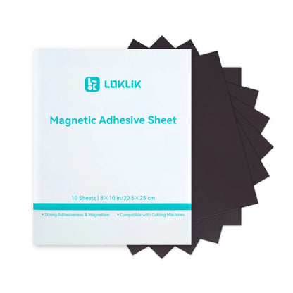 LOKLiK Magnetic Sheet 0.5 mm - 10 pack