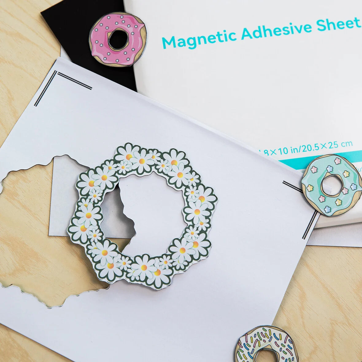 LOKLiK Magnetic Sheet 0.5 mm - 10 pack