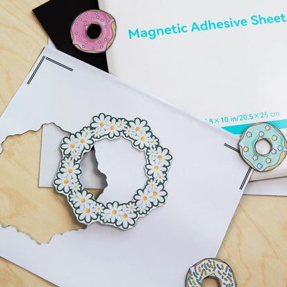 LOKLiK Magnetic Sheet 0.5 mm - 10 pack
