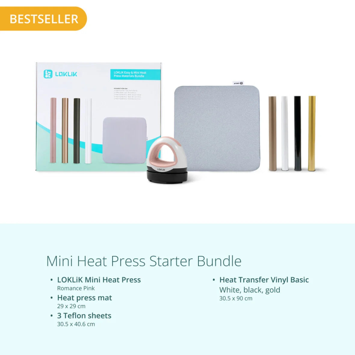 LOKLiK Mini Heat Press