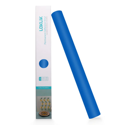 LOKLiK Permanent Adhesive Vinyl Matte Blue