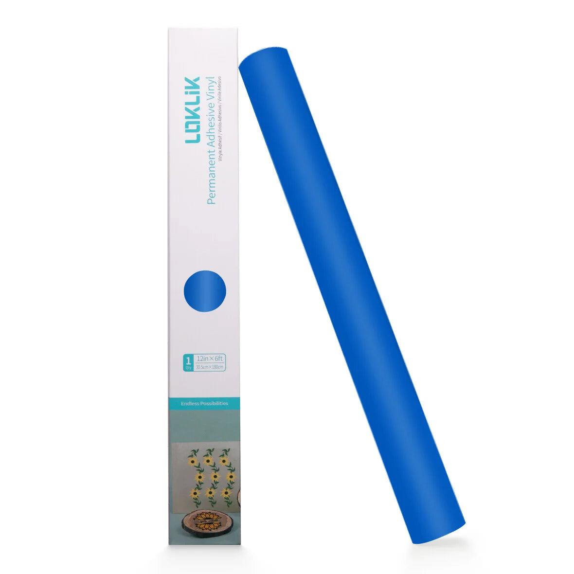 LOKLiK Permanent Adhesive Vinyl Matte King Blue