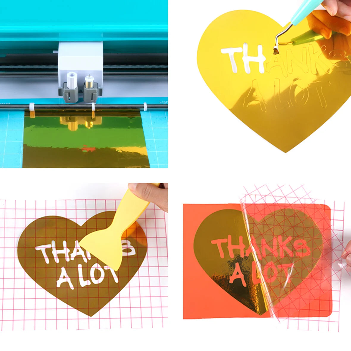 LOKLiK Permanent Adhesive Vinyl Mirror Metallic