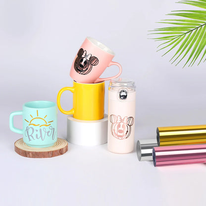 LOKLiK Permanent Adhesive Vinyl Mirror Metallic