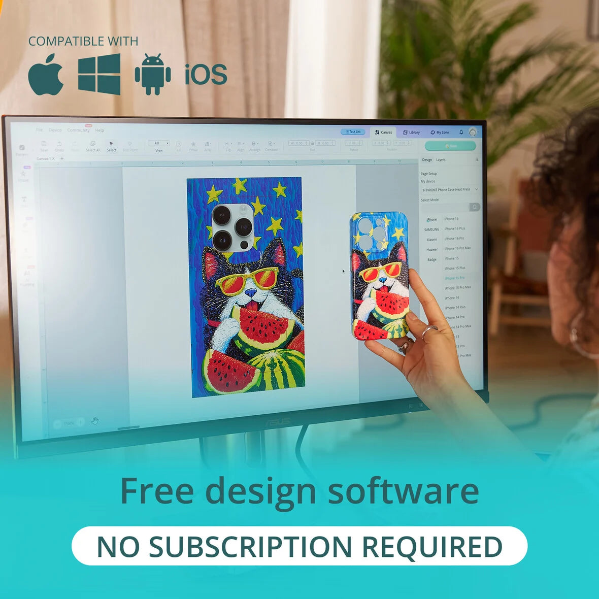 LOKLiK Phone Case Heat Press