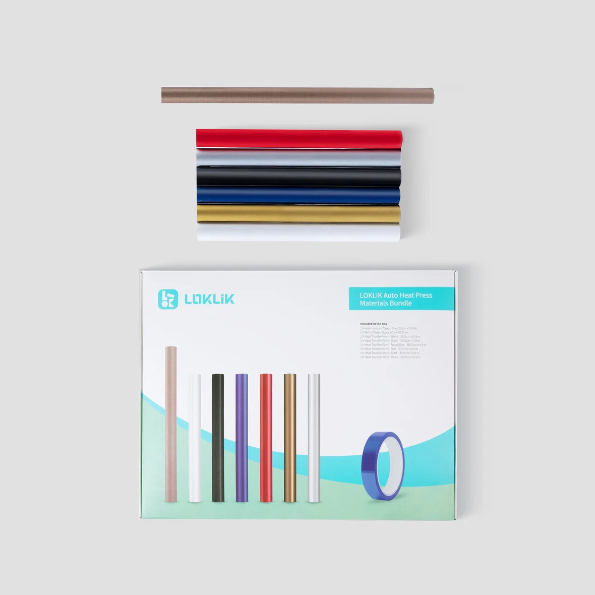 LOKLiK Starter Pack for Auto Heat Press & Auto 2 Smart