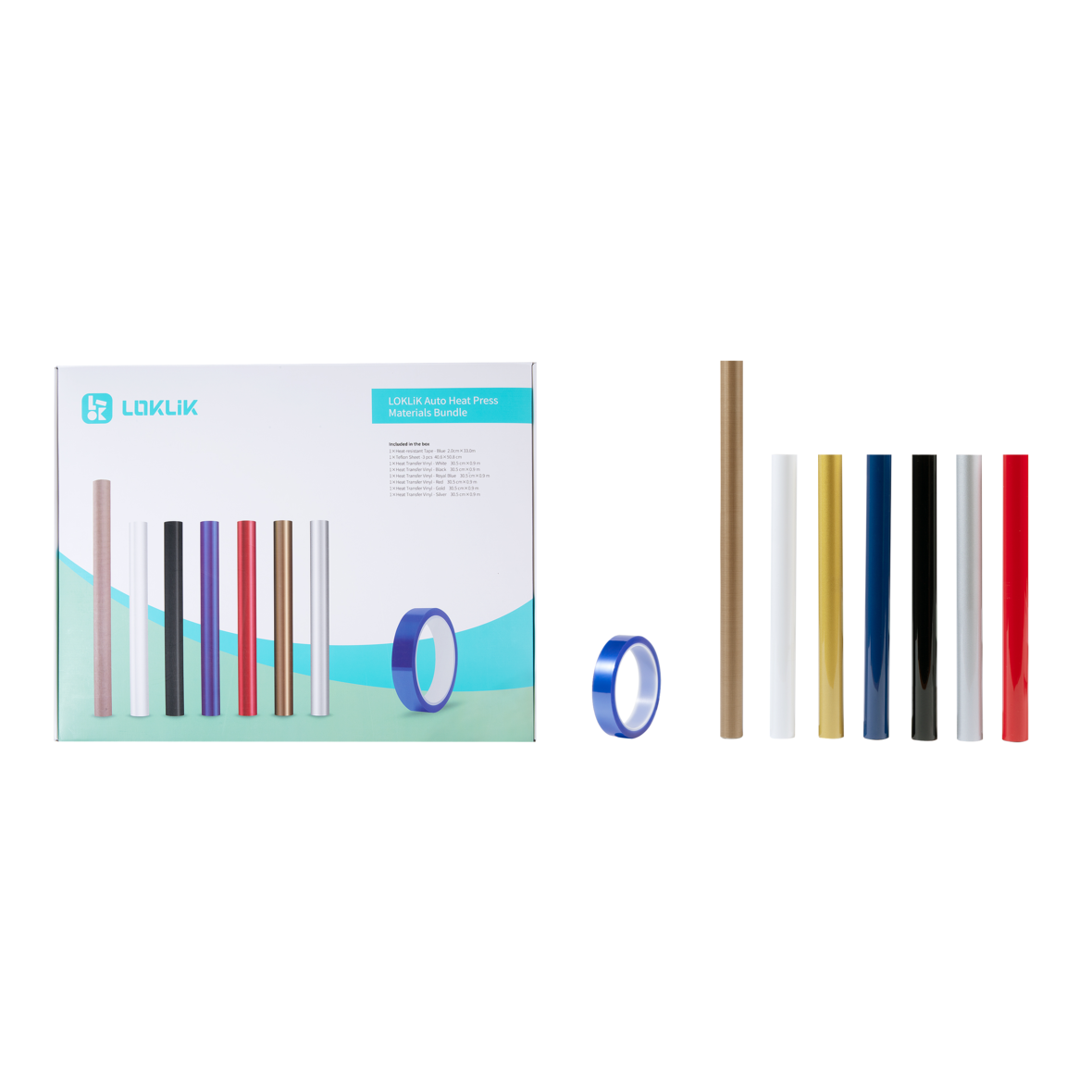 LOKLiK Starter Pack for Auto Heat Press & Auto 2 Smart