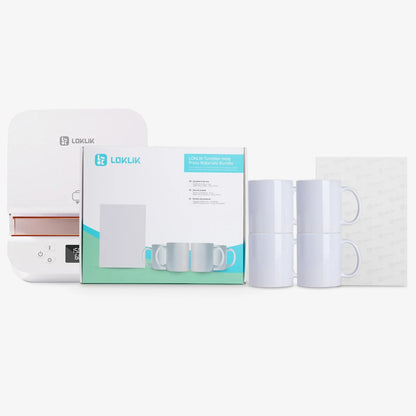 LOKLiK Starter Pack for Auto Tumbler Heat Press